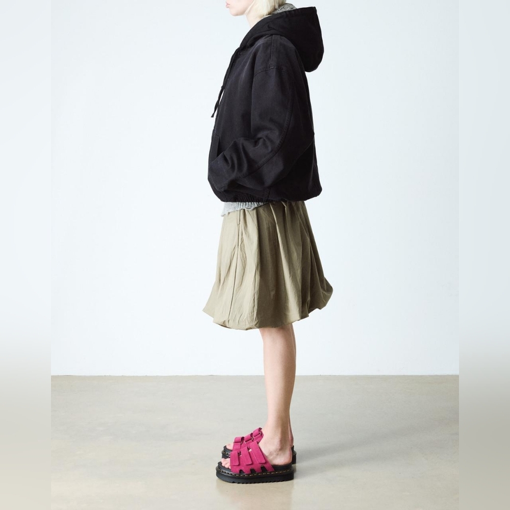Dr. Martens Raine Slide in Fuschia Pink - Picture 3 of 9